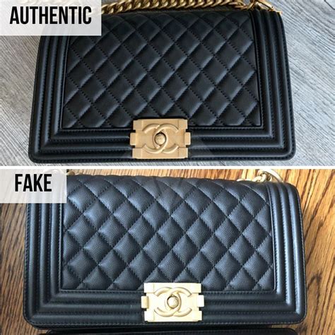 chanel le boy authentic vs fake|is chanel counterfeit.